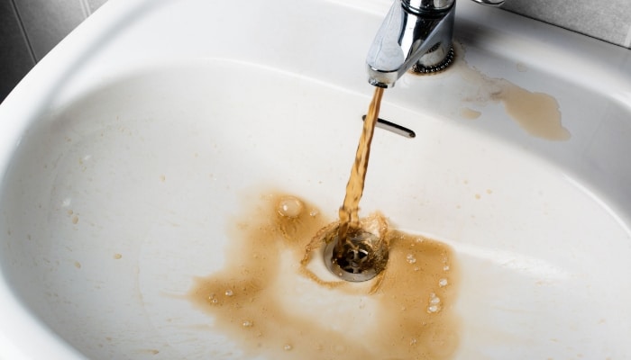 Bathroom Sink Brown Water Bathroom Sink Brown Water