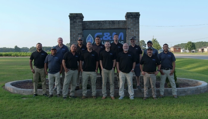 Installation Team With C&m Team Installation Team With C&m Team