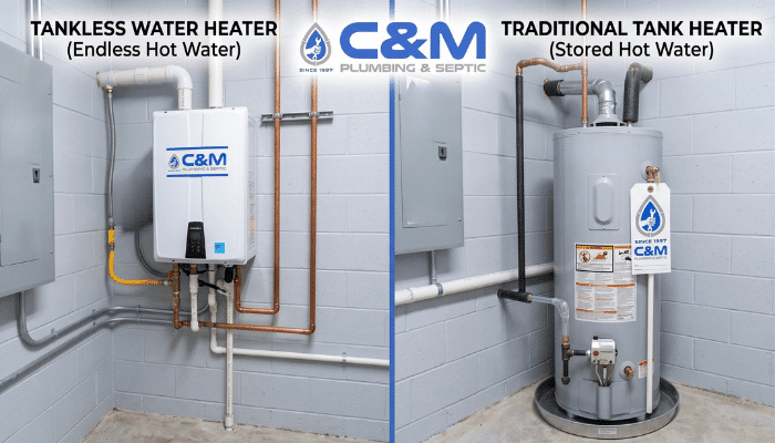 Tankless Vs Traditional Water Heater